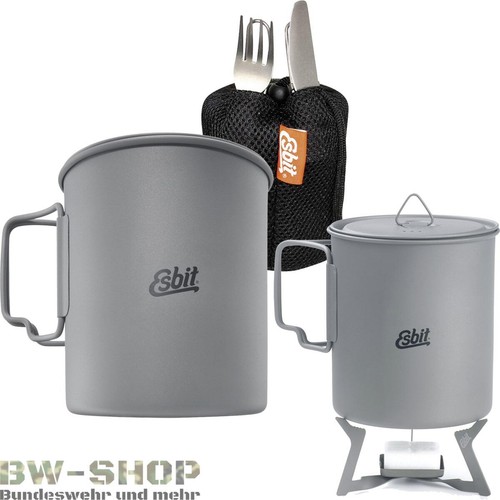 Esbit titan topf deckel 750 - titan,