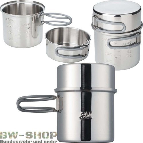 Esbit edelstahl topfset - edelstahl, 1l