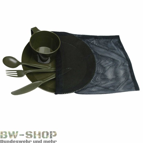 Camping set tlg neu - bw, oliv